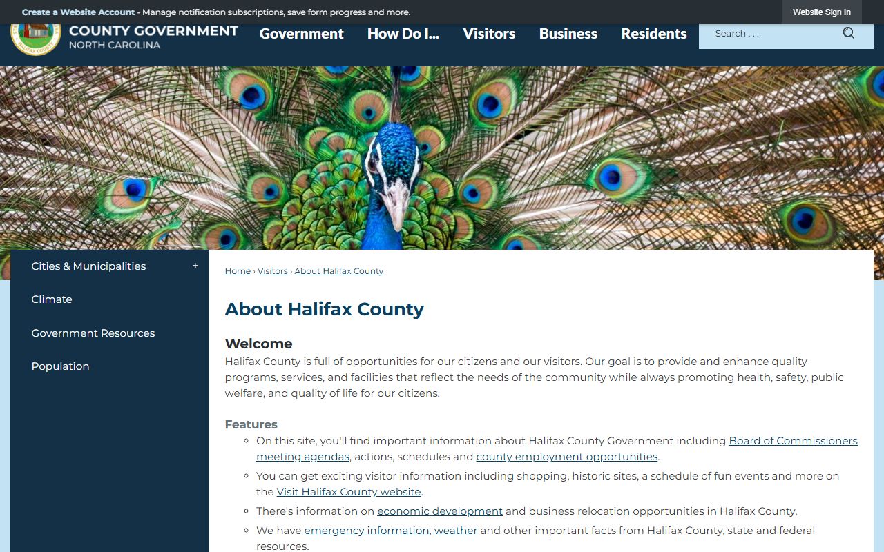 Halifax County court records county overview
